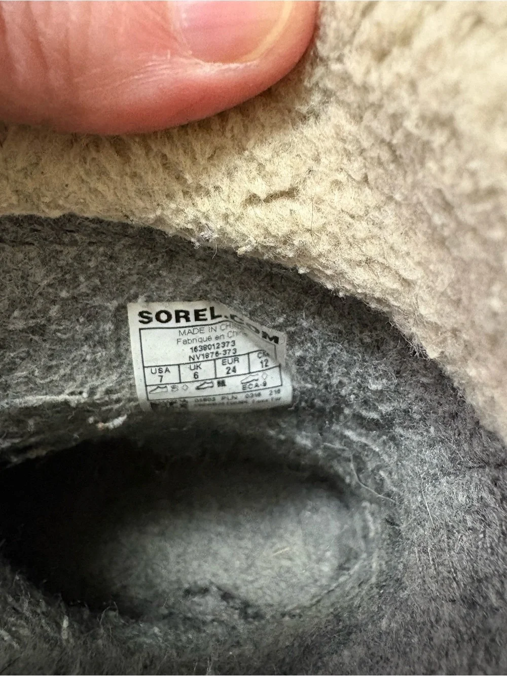 Sorel Kids Tan & Black Waterproof Snow Boots